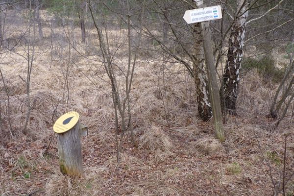 Changement du poteau directionnel à la tourbière et ajout d’un poteau au croisement de la jonction de Saint-Paul des Landes